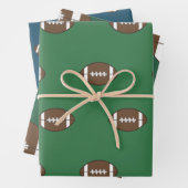 Football inpakpapier set vel (In situ)