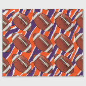 Football inpakpapier-Tiger Design Cadeaupapier (Vlak)