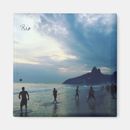 football ipanema magneet (Voorkant)