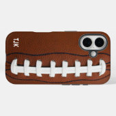 Football iPhone Case Mate (Achterkant (horizontaal))