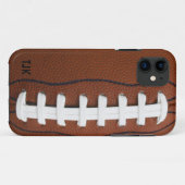 Football iPhone Case Mate (Achterkant (horizontaal))