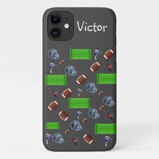 Football Iphone-draagtas Case-Mate iPhone Case (Achterkant)