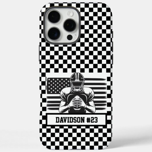 Football iPhone / iPad case (Achterkant)