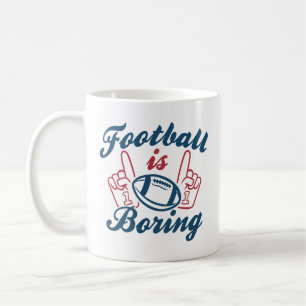 Football is aan het bakken koffiemok