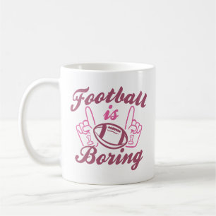 Football is aan het bakken koffiemok