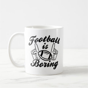 Football is aan het bakken koffiemok