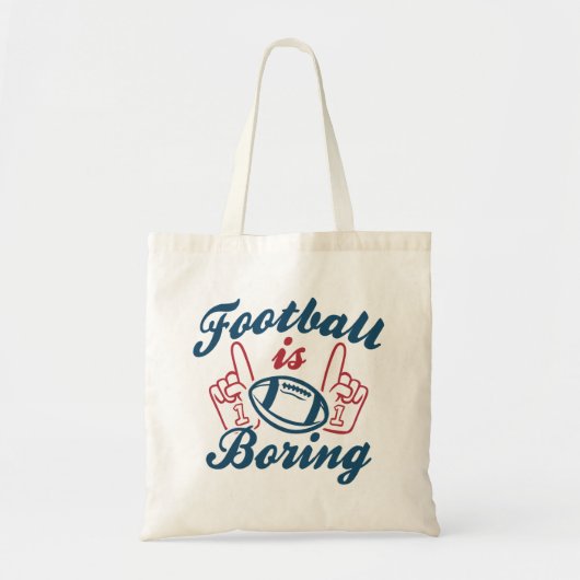 Football is aan het bakken tote bag (Voorkant)