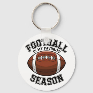 Football is mijn favoriete seizoen sleutelhanger