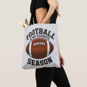 Football is mijn favoriete seizoen tote bag