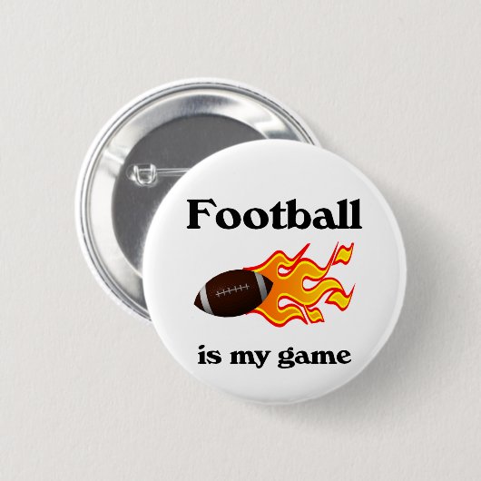 Football is mijn game Button (Voorkant /achterkant)
