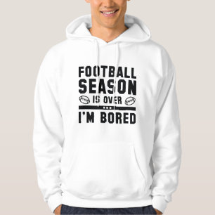Football is voorbij hoodie