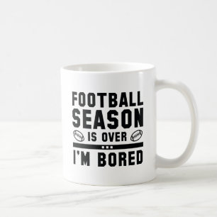Football is voorbij koffiemok