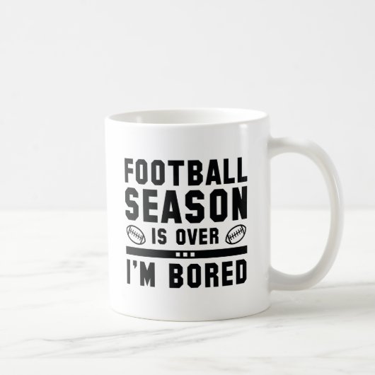 Football is voorbij koffiemok (Rechts)
