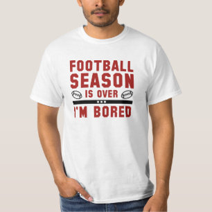 Football is voorbij t-shirt