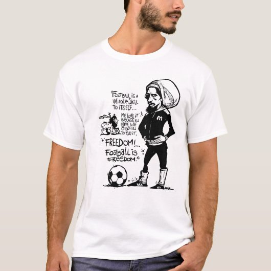 Football is vrijheid t-shirt (Voorkant)