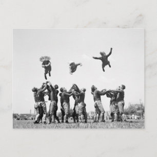 Football, jaren dertig briefkaart