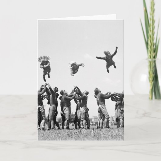 Football, jaren dertig kaart (Voorkant)