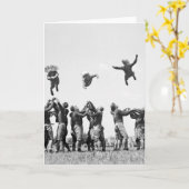 Football, jaren dertig kaart (Gele Bloem)