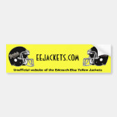 Football jassen bumpersticker (Voorkant)