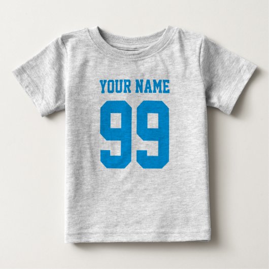 Football jersey boy bodysuit | Sport voor babykled (Voorkant)