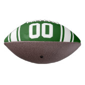 Football Jersey Green|White Personalized (Gedraaid 270)