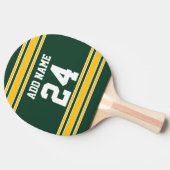Football Jersey met aangepast nummer Tafeltennisbatje (Zijkant)