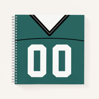 Football Jersey Notitieboek Sjabloon