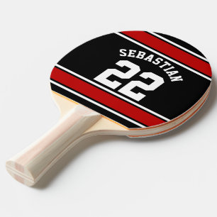 Football Jersey Novelty Persoonlijke naam Tafeltennisbatje