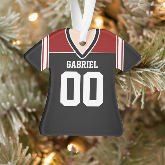 Football Jersey Ornament (Boom)