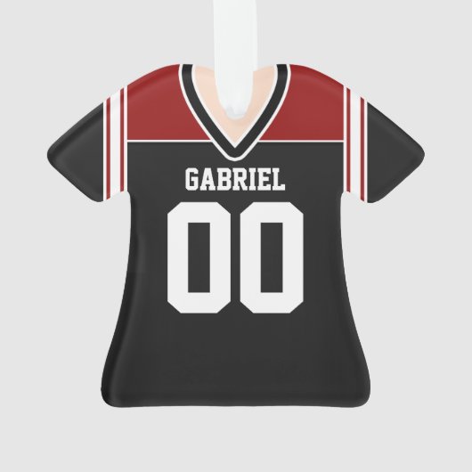 Football Jersey Ornament (achterkant)