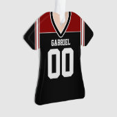 Football Jersey Ornament (voorkant)