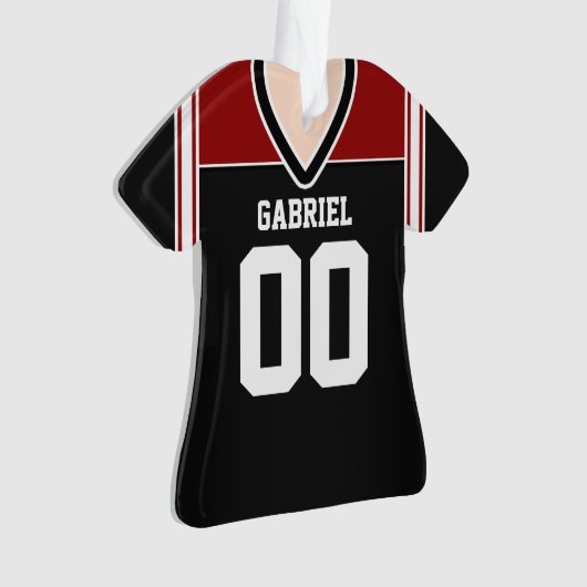 Football Jersey Ornament (voorkant)