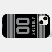 Football Jersey - Pas uw gegevens aan Case-Mate iPhone Case (Achterkant (horizontaal))