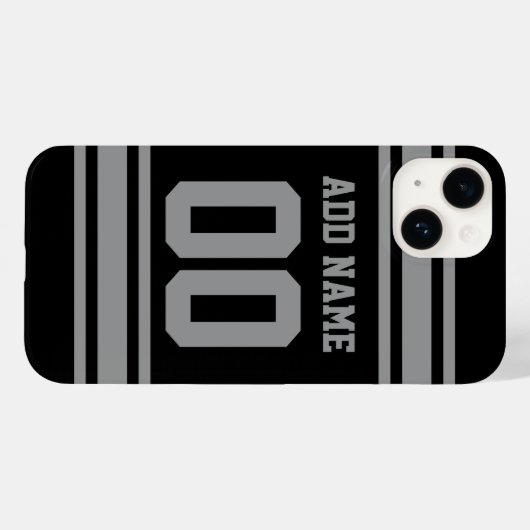 Football Jersey - Pas uw gegevens aan Case-Mate iPhone Case (Achterkant (horizontaal))