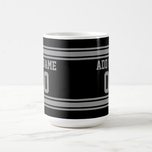 Football Jersey - Pas uw gegevens aan Koffiemok (Center)