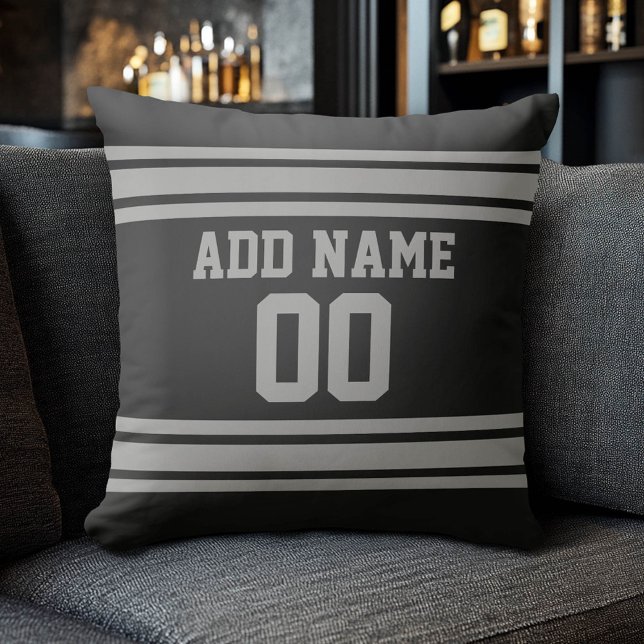 Football Jersey - Pas uw gegevens aan Kussen (Custom Sports Pillow for a Man Cave)