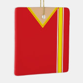 Football Jersey Sjabloon Ornament Stripes (Rechts)