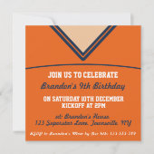 Football Jersey Thaise Uitnodiging Sjabloon (Voorkant)