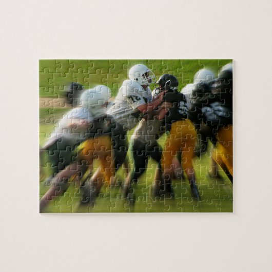 Football Jigzaag Puzzle Legpuzzel (Horizontaal)