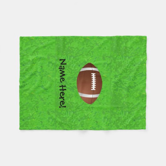 Football Junior Varsity Fleece Deken (Voorkant (Horizontaal))