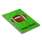 Football Junior Varsity Notitieboek (Rechterzijde)