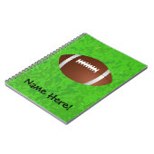 Football Junior Varsity Notitieboek (Linkerzijde)