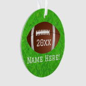 Football Junior Varsity Ornament (voorkant)