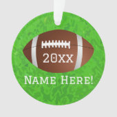 Football Junior Varsity Ornament (voorkant)