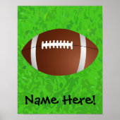 Football Junior Varsity Poster (Voorkant)