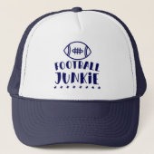 Football Junkie Trucker Hat Trucker Pet (Voorkant)