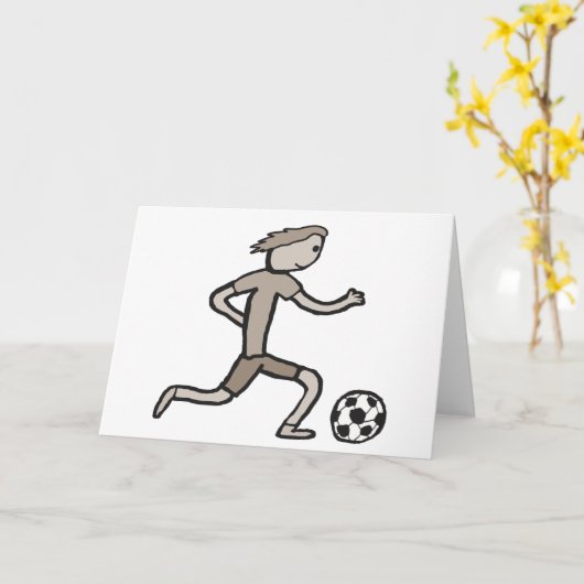 Football Kaart (Gele Bloem)