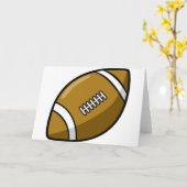 football kaart (Gele Bloem)