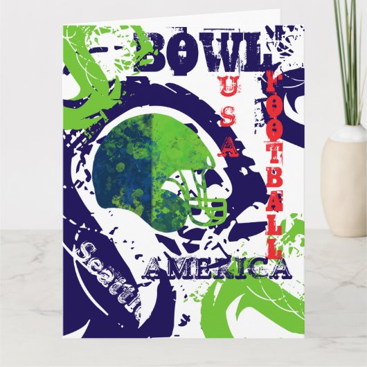 FOOTBALL KAART (Voorkant)