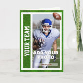 Football Kaart Honkbal Kaart (Voorkant)